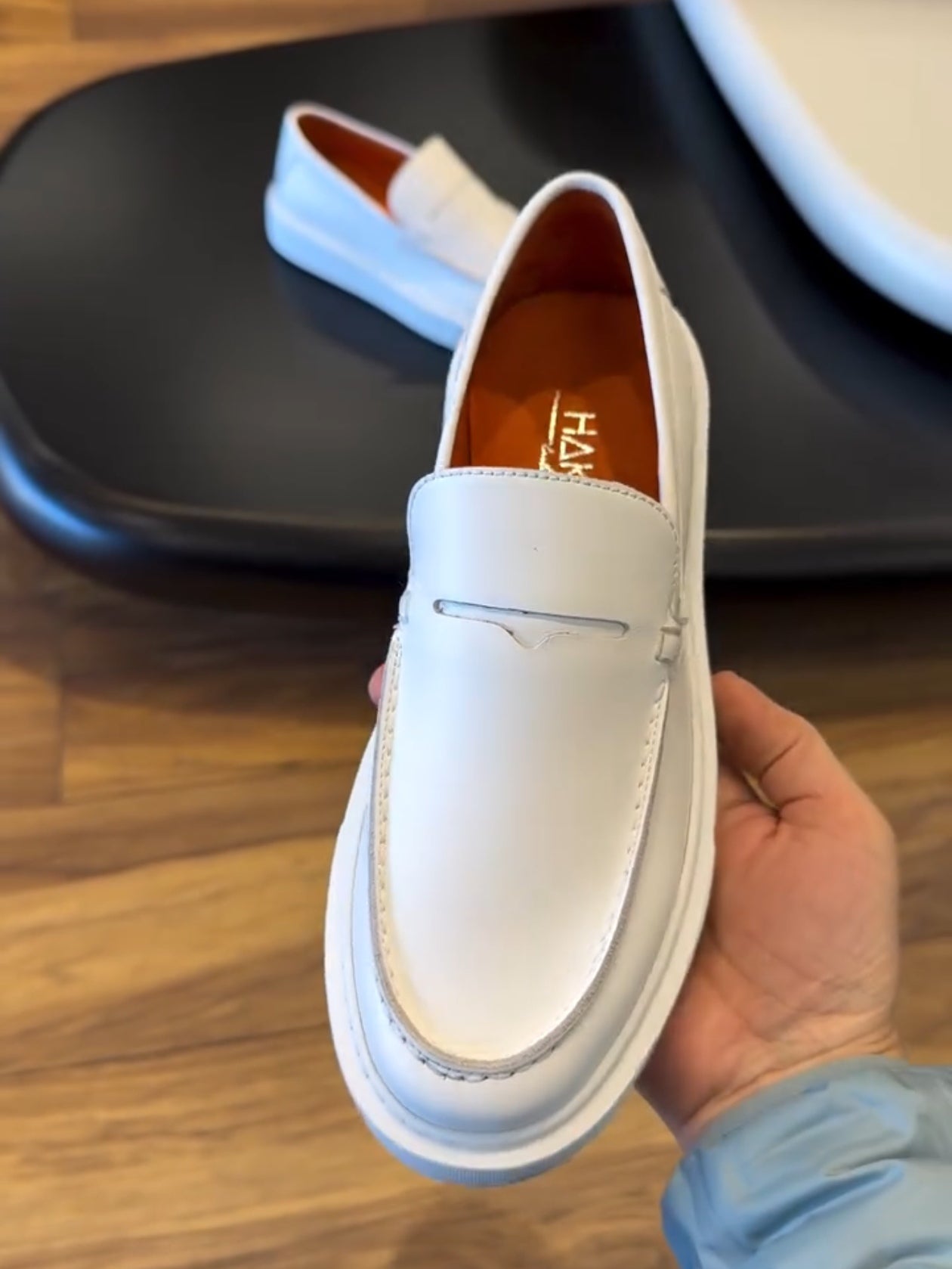 New Handmade Genuine Leather Slip-on Casual Shoes