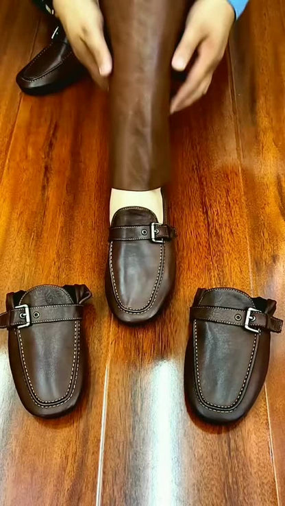 Men's Italian Genuine Leather Loafers