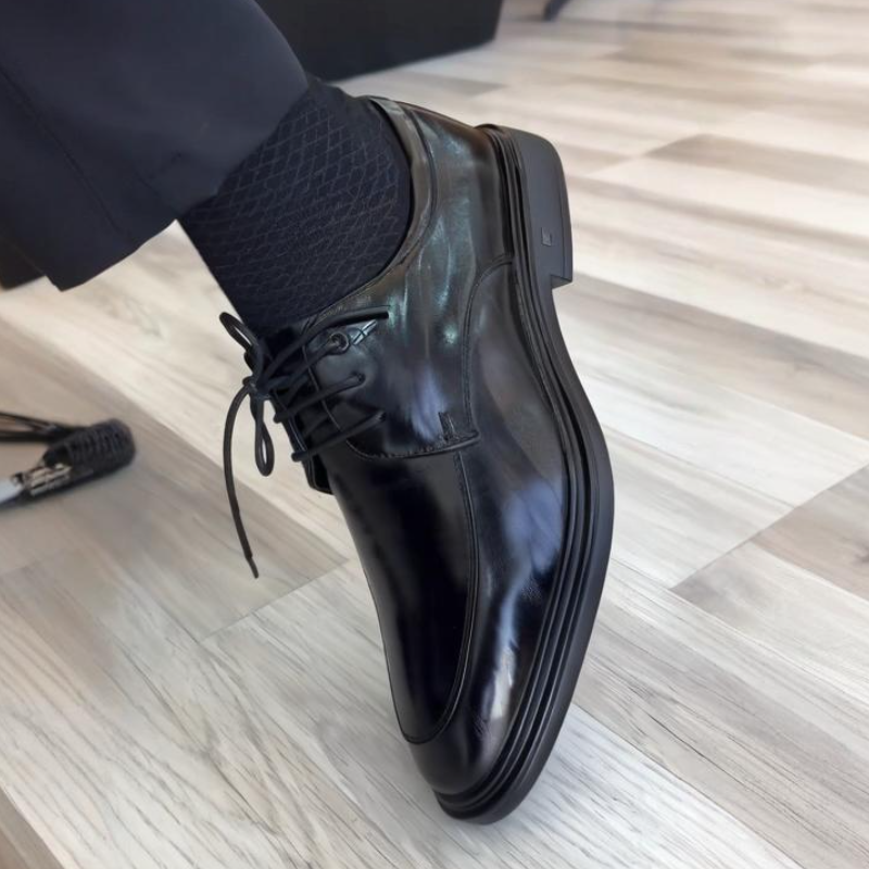 Men's Classic Soft Leather Derby Shoes
