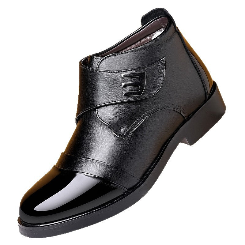 Men's Genuine Leather Non-Slip Lined Boots