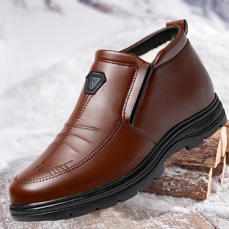 Genuine Leather Soft Lined Boots