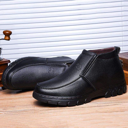 Fleece-Lined Warm High-Top Boots