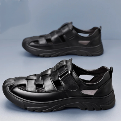 Men's Leather Cool Roman Sandals