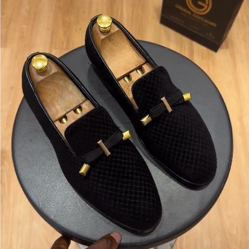 Men's Black Fashion Loafers
