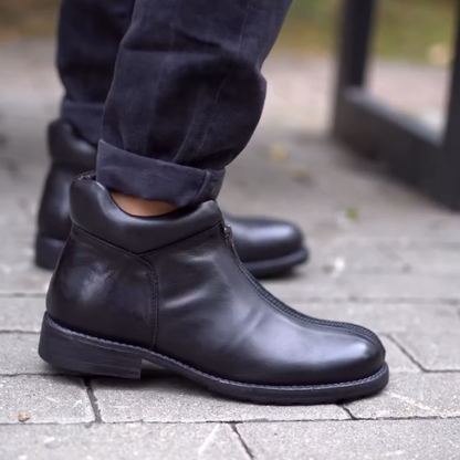 Men's Casual Fashion Zipper Ankle Boots