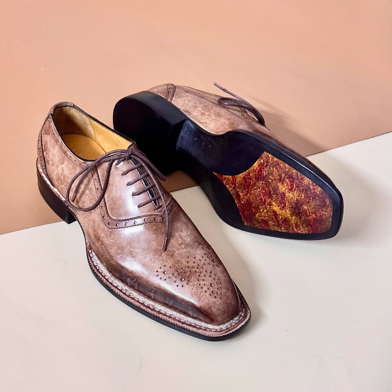 Men's Leather Dress Oxfords