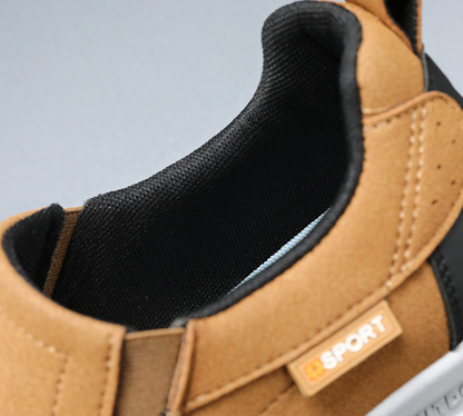 New Solid Color Suede Versatile Soft Sole Slip-on Casual Shoes