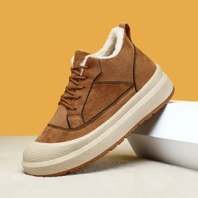 Men's Thick-Sole Fleece-Lined Shoes
