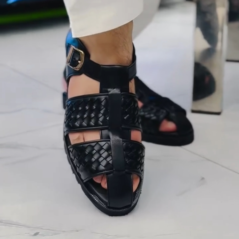 Men's Leather Casual Leather Sandals