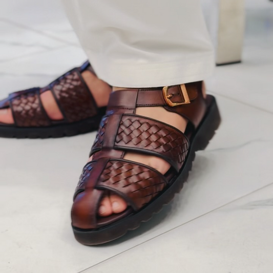 Men's Leather Casual Leather Sandals
