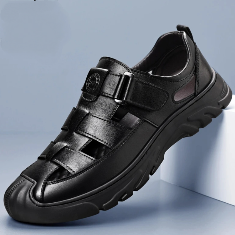 Men's Leather Cool Roman Sandals