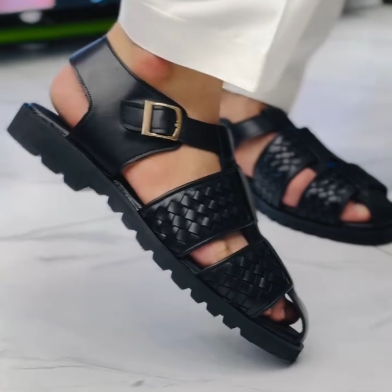 Men's Leather Casual Leather Sandals