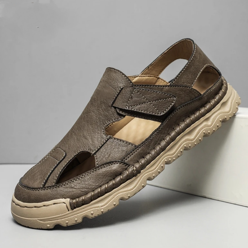 Men's Leather Casual Comfort Sandals
