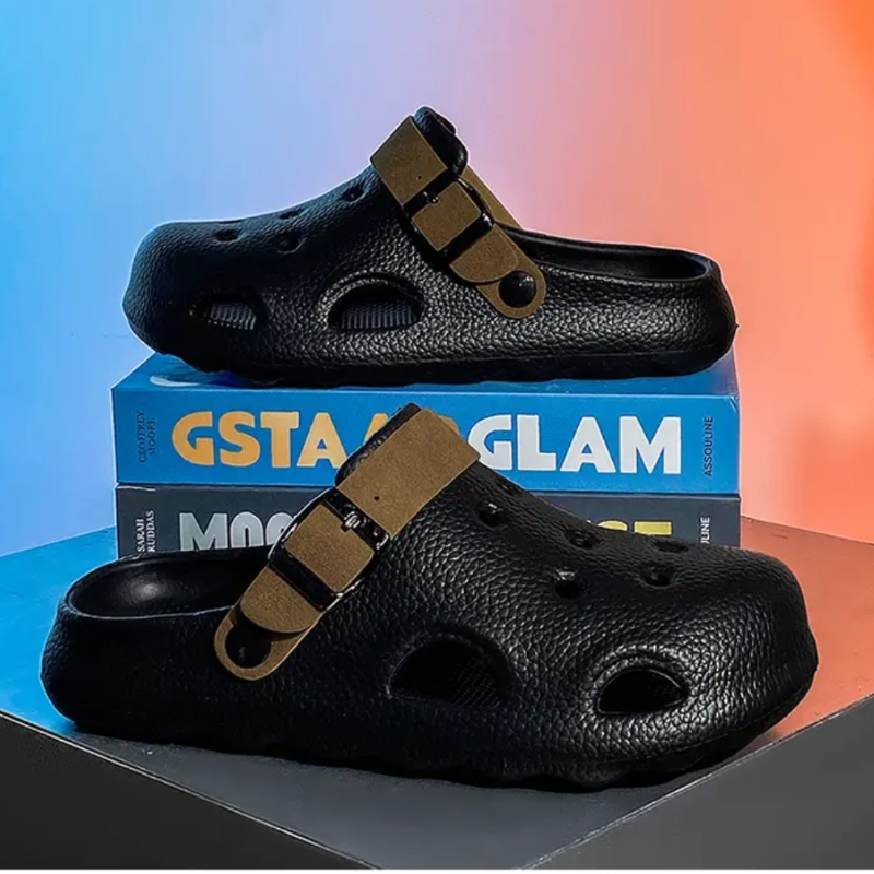 Men's Soft Sole Casual Cool Half Slippers