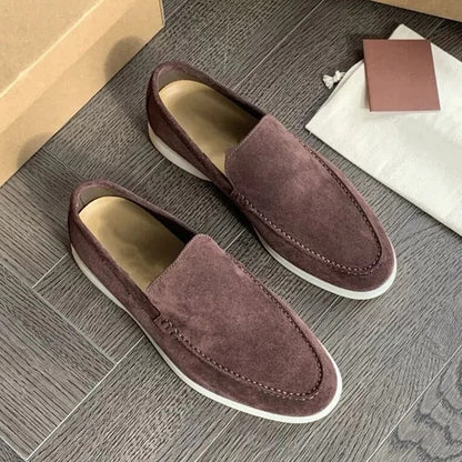 Men's Comfort Soft Sole Slip-on Suede Loafers