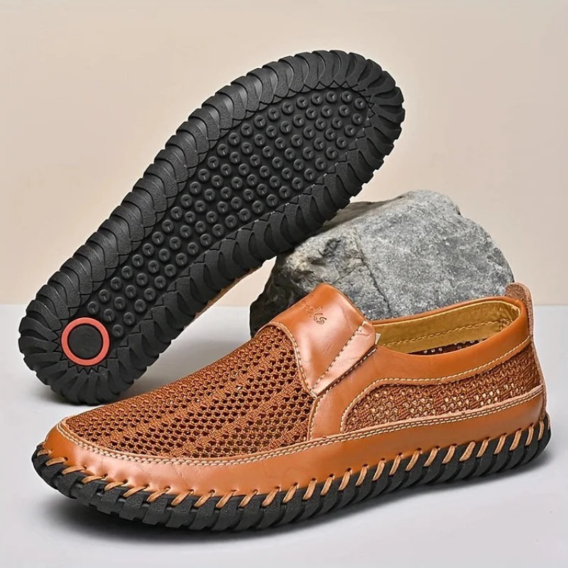 Men's Breathable Casual Leather Loafers