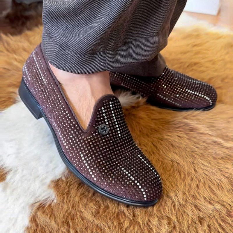 Men's Fashion Glossy Loafers