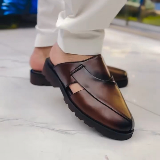 Men's Classic Soft Sole Half Slippers