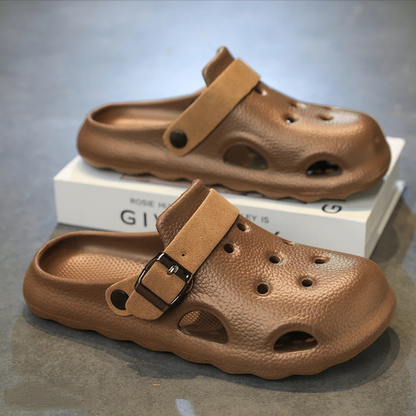 Men's Soft Sole Casual Cool Half Slippers