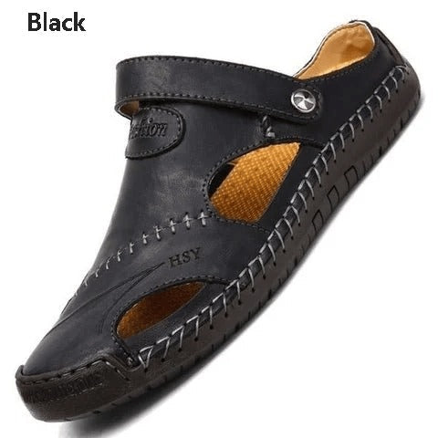 🔥Limited Time Offer 49% OFF🔥Large Size Soft Leather Men's Breathable Outdoor Sandals