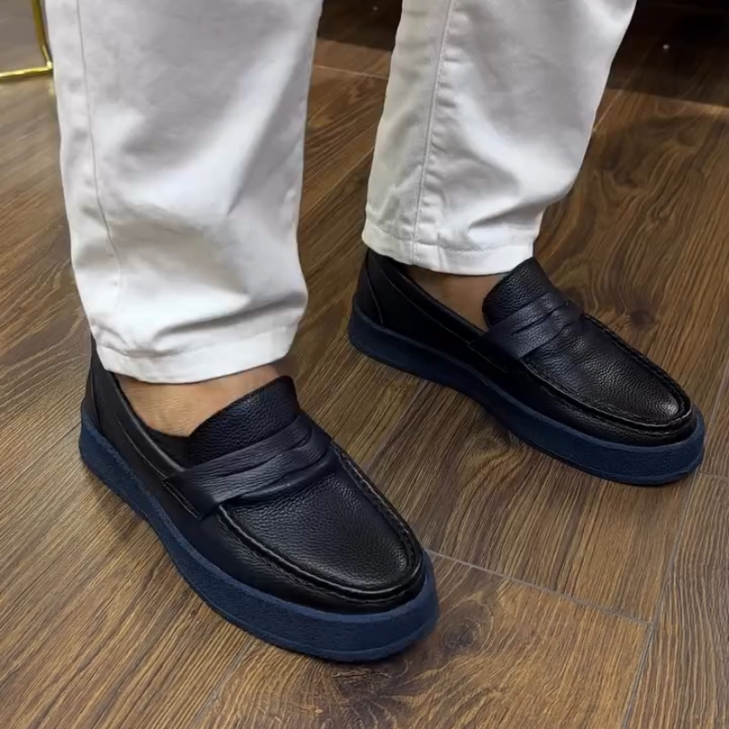 Men's Genuine Leather Soft-Sole Loafers