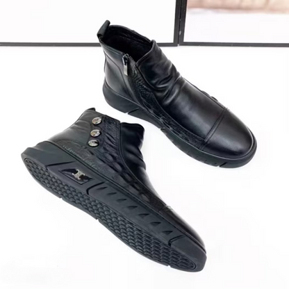 Men's Genuine Leather Ankle Boots