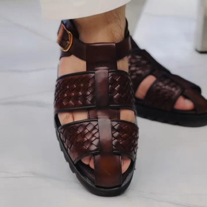 Men's Leather Casual Leather Sandals