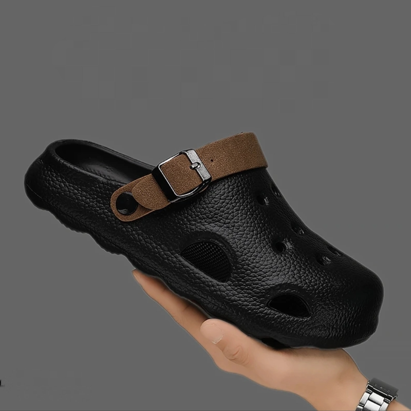 Men's Soft Sole Casual Cool Half Slippers