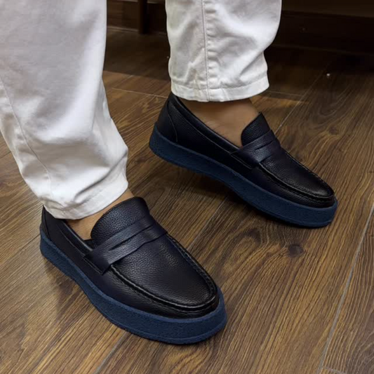 Men's Genuine Leather Soft-Sole Loafers