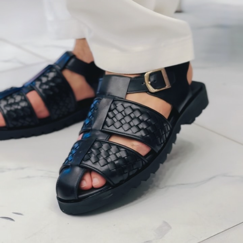 Men's Leather Casual Leather Sandals