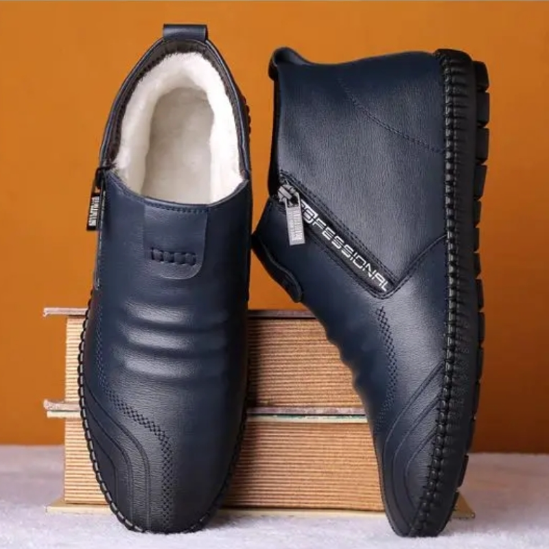 Handcrafted Calfskin Fleece-Lined Boots