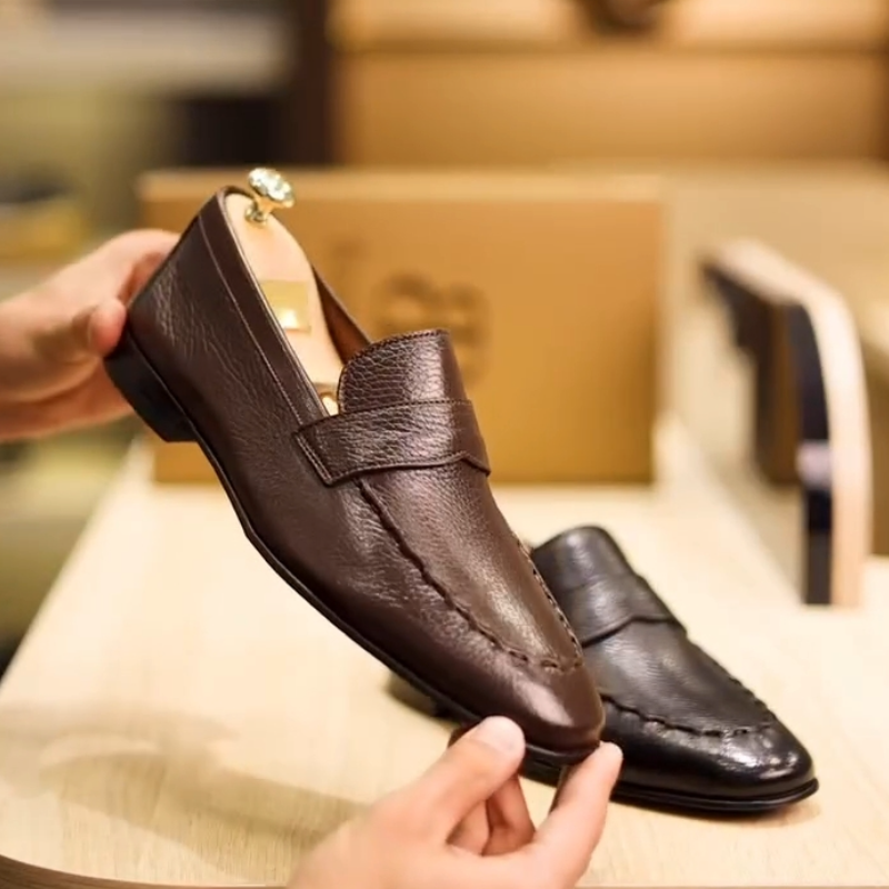 Men's Casual Calf Leather Loafers