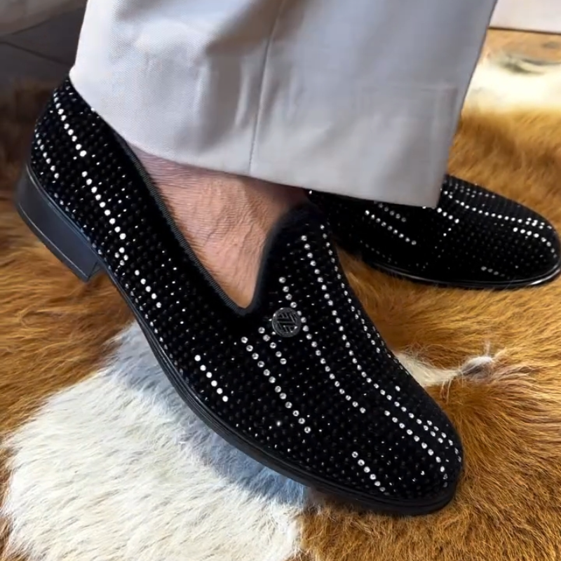 Men's Fashion Glossy Loafers