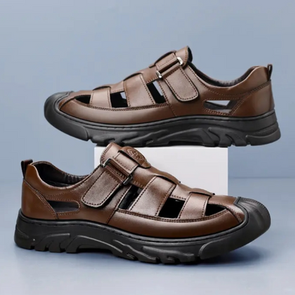Men's Leather Cool Roman Sandals