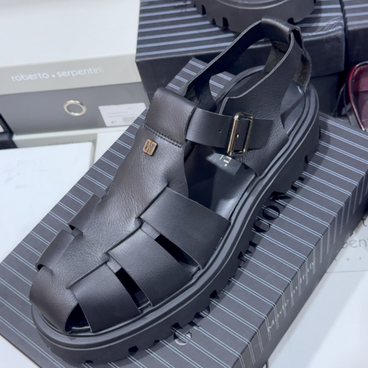 Men's Leather Casual Sandals