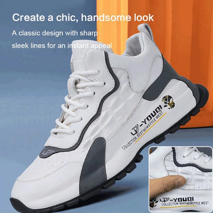 Men's Casual Cowhide Air Cushion Shoes