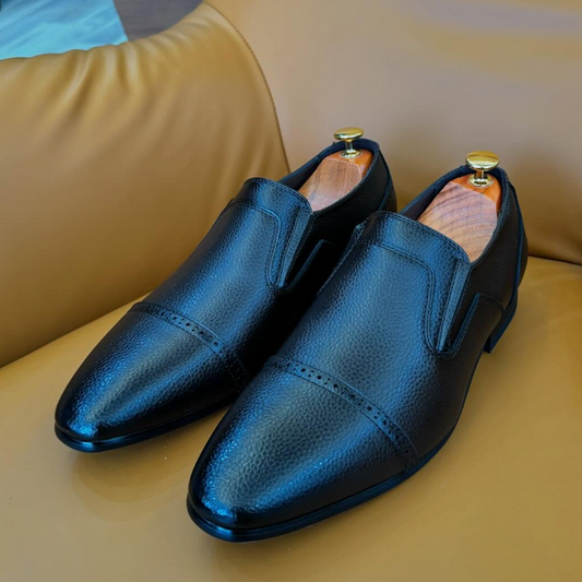 Handcrafted Classic Leather Loafers