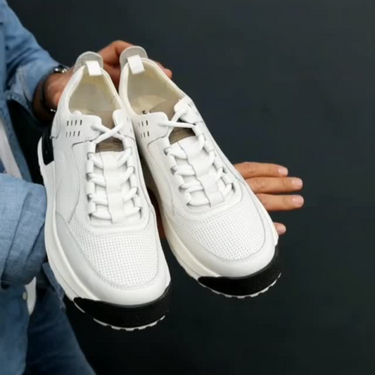 Men's Casual Perforated Sneakers