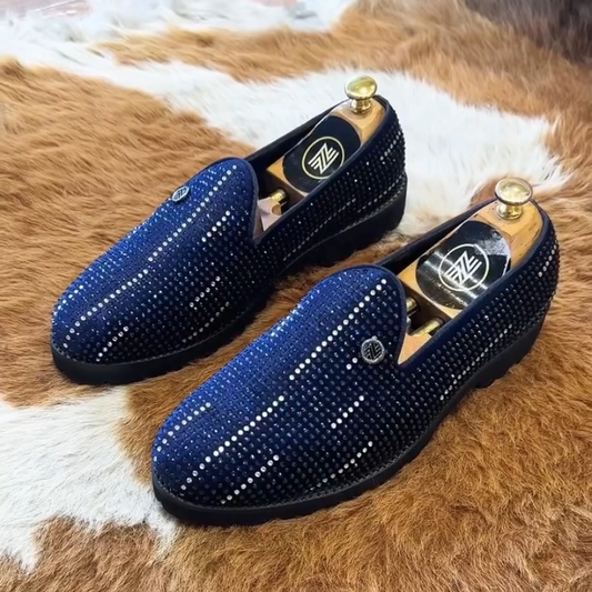 Men's Fashion Glossy Loafers