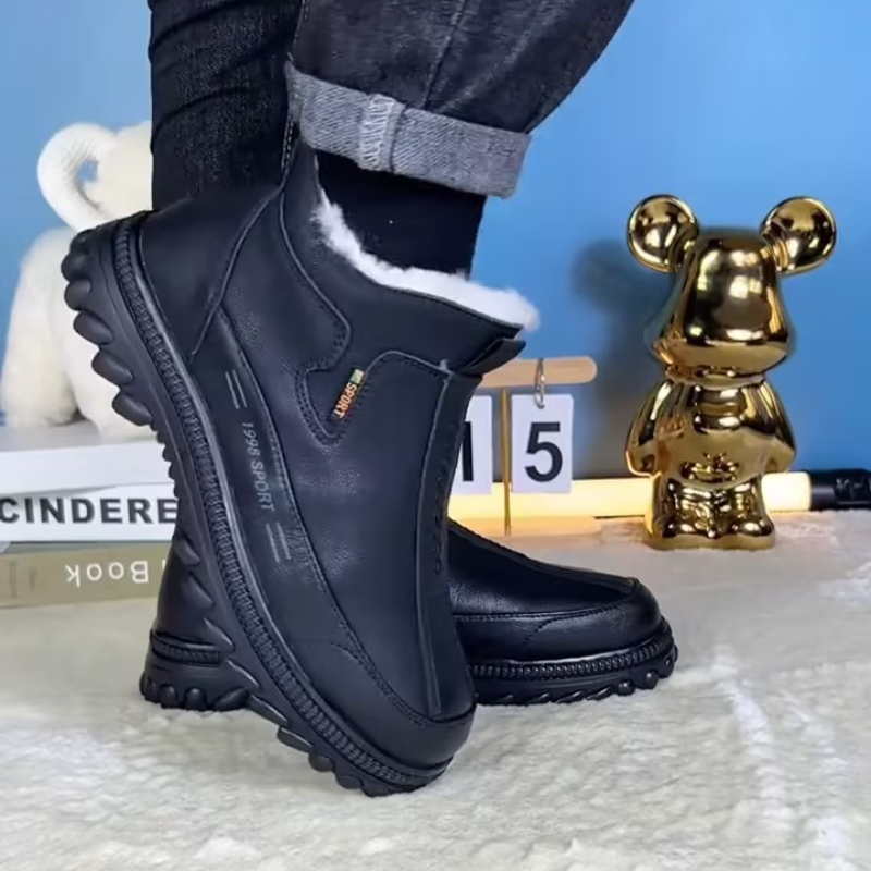 Side-Zip Soft-Sole Thermal Boots