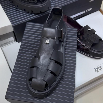 Men's Leather Casual Sandals