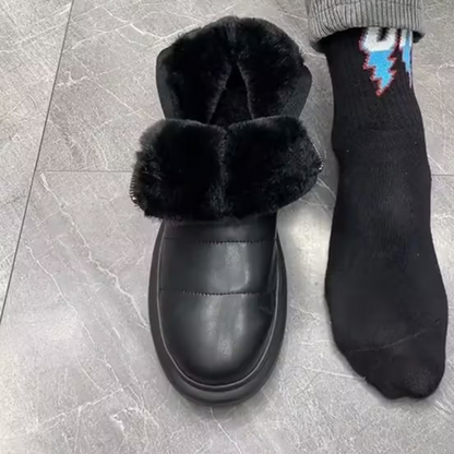 Men's Fleece-Lined Chelsea Boots