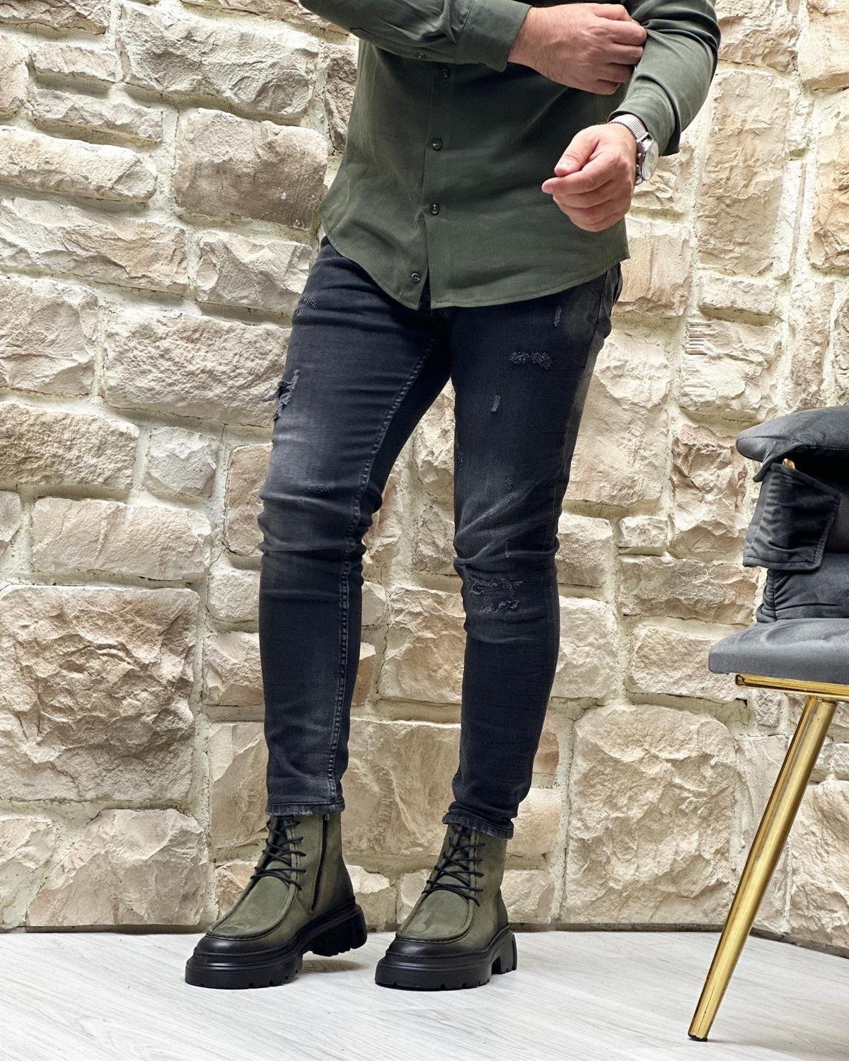 ✅High -quality Dedication✅Men's Vintage Classic Solid Suede Casual Boots
