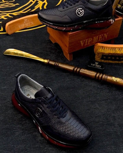 ✅High -quality Dedication✅Men's New High-quality Genuine Leather All-match Cushioning Casual Shoes