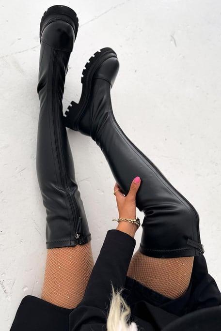 Women's New Autumn And Winter Front Zipper Boots