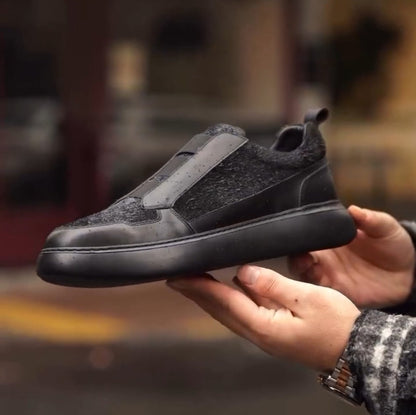 ✅High -quality Dedication✅Men's Classic Genuine Cowhide Slip-on Casual Shoes