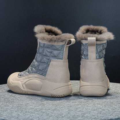 2023 New Winter Wool Thick-soled Waterproof Snow Boots