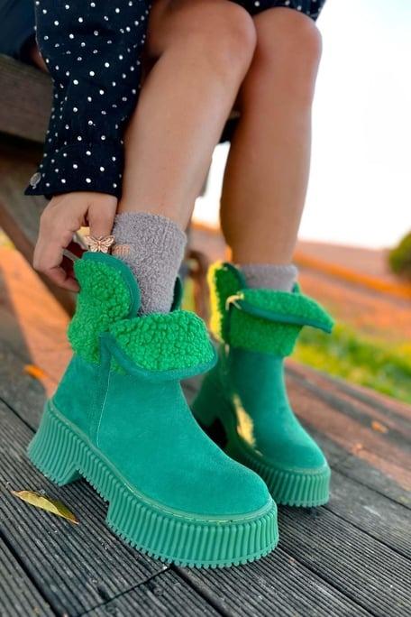 Women's New Winter Wool Warm Mid-calf Snow Boots