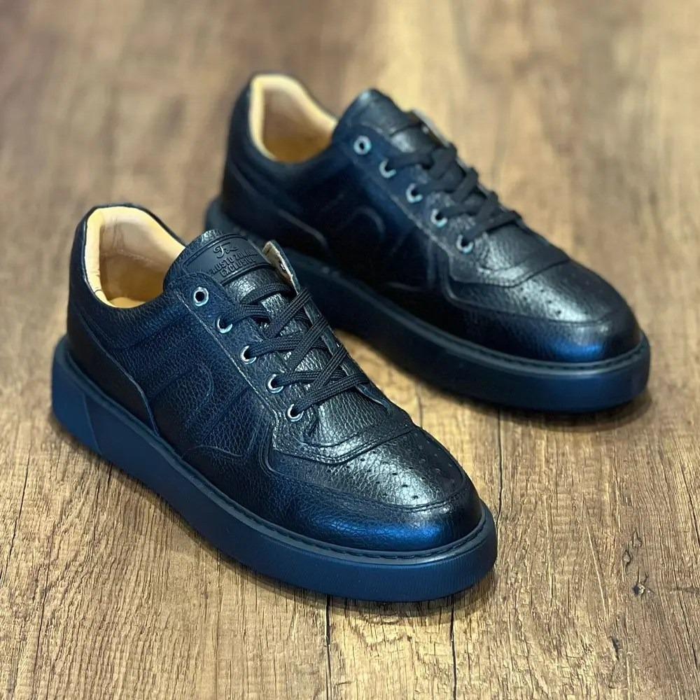 ✅High -quality Dedication✅Men's New Genuine Leather Casual Sneakers