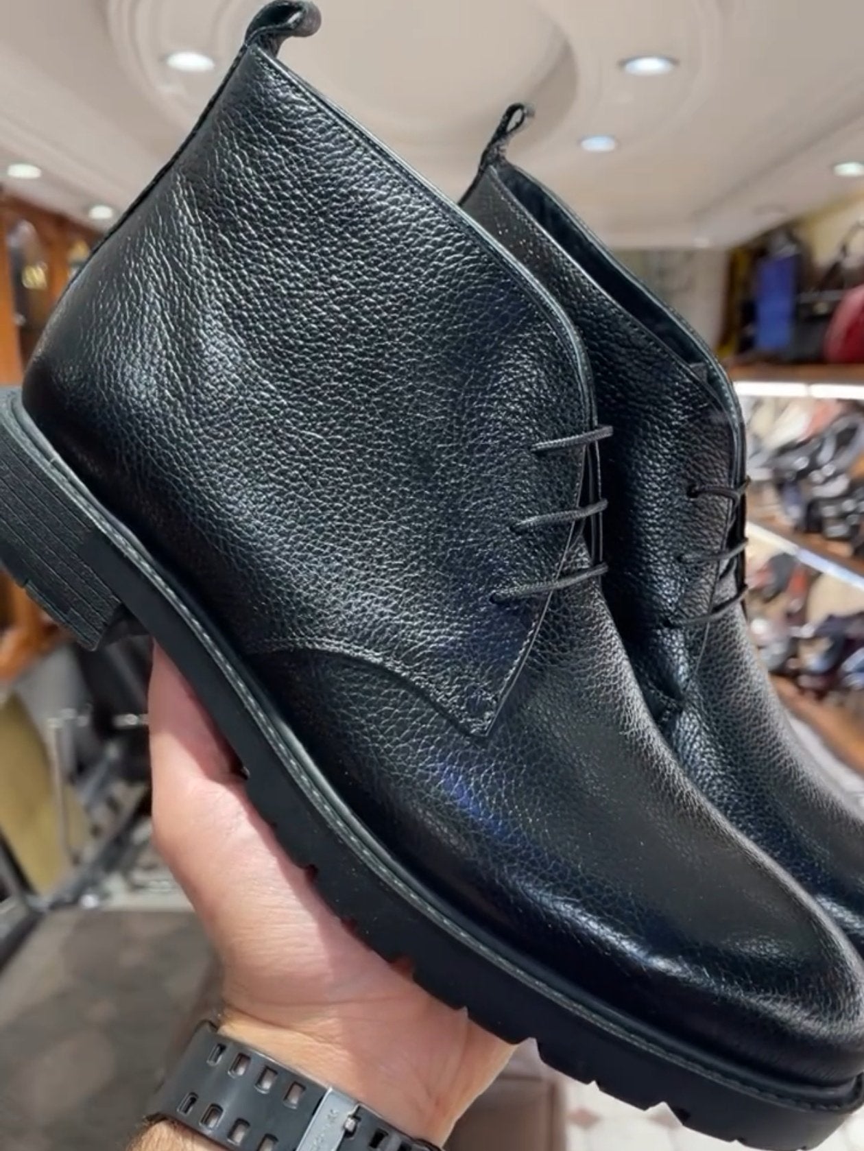 ✅High -quality Dedication✅Men's High-end Genuine Leather High-top Casual Shoes